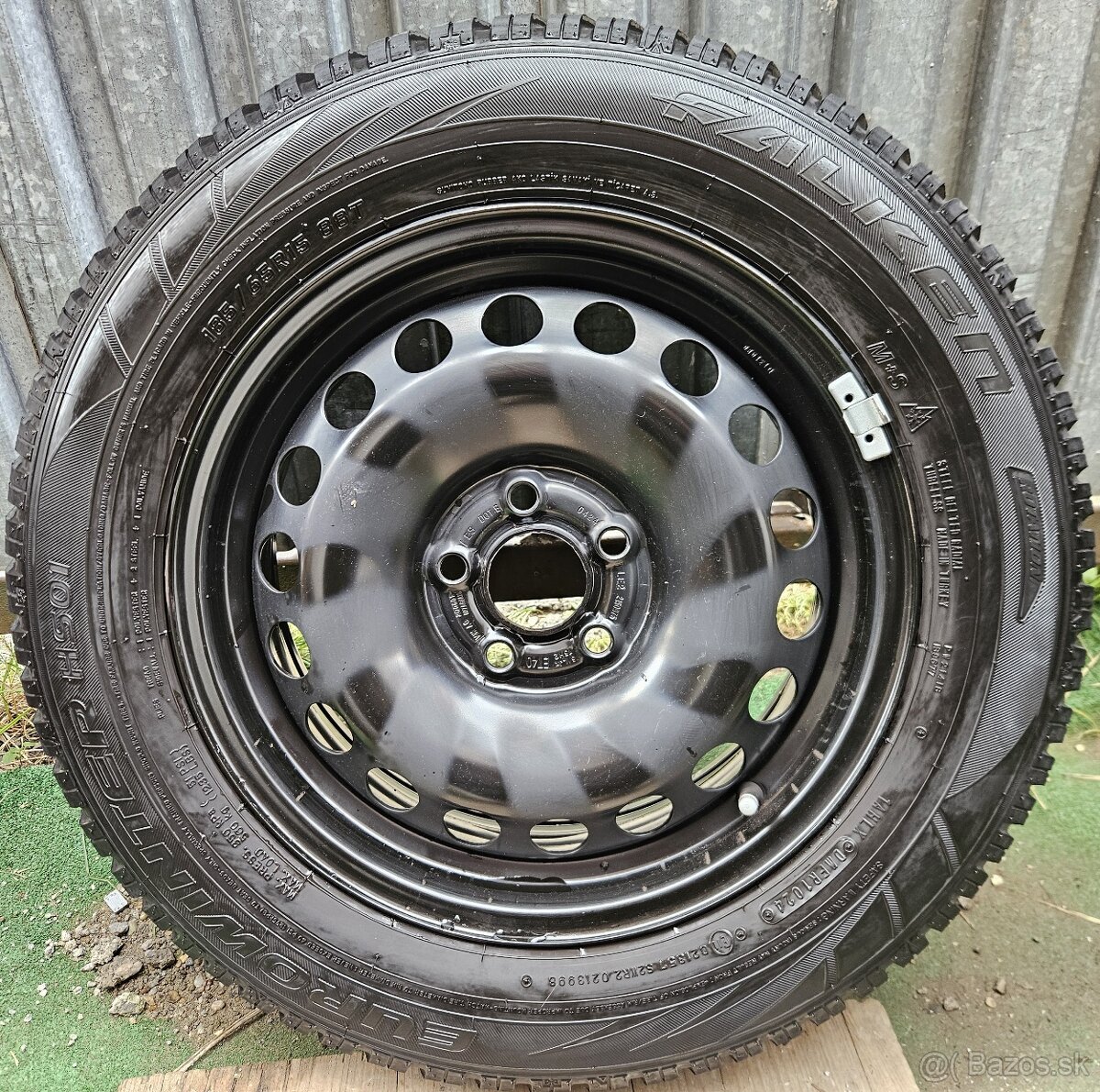 Originálna zimná sada VW - 5x100 r15 + 185/65 r15 - 8