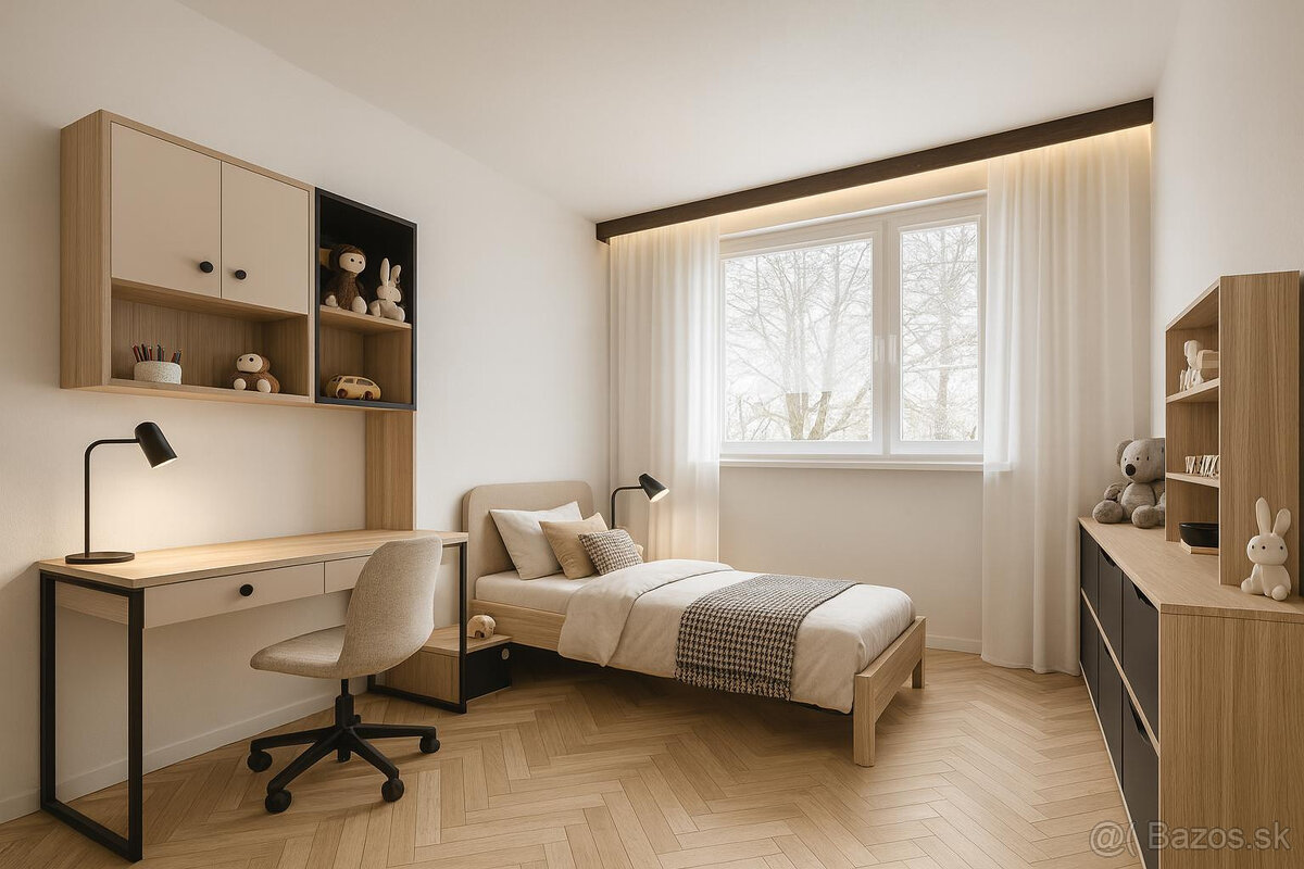 Na predaj priestranný 3-izbový byt v Martine - Zaturčie - 8