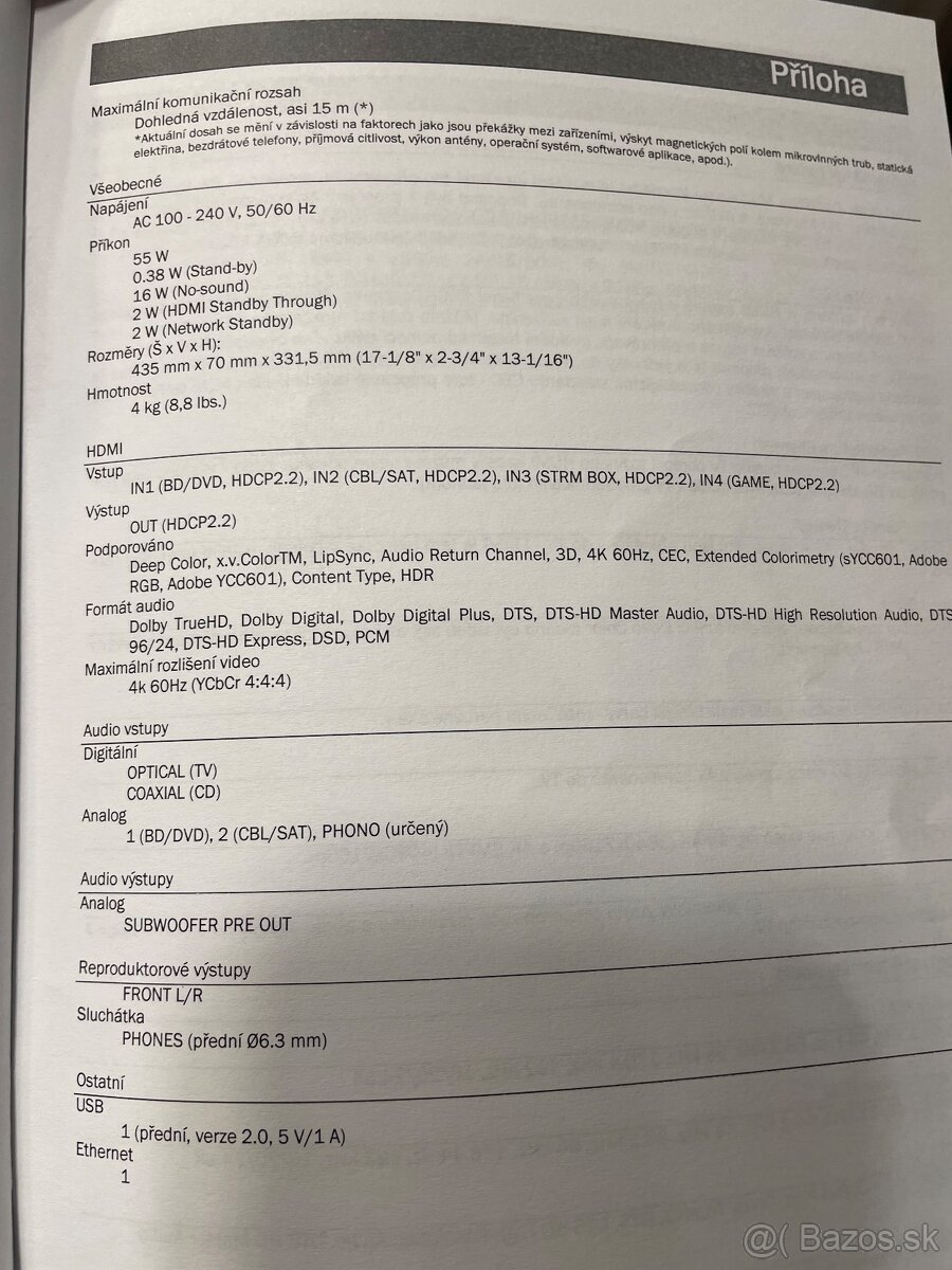 Onkyo tx-l20d cierna - 8