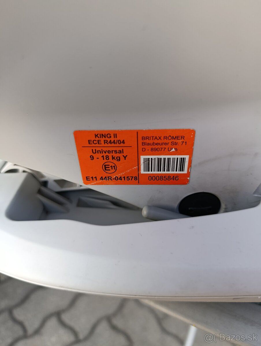 BRITAX ROMER KING II LS 9-18kg - 8