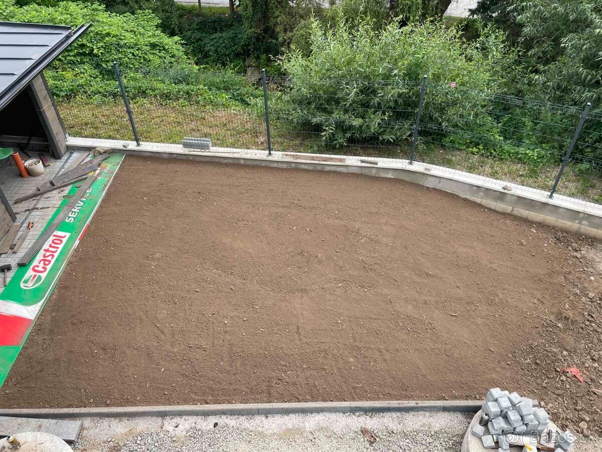 Zakladanie trávnika,Mulčovanie, úprava pôdy,kosenie, oranie, - 8