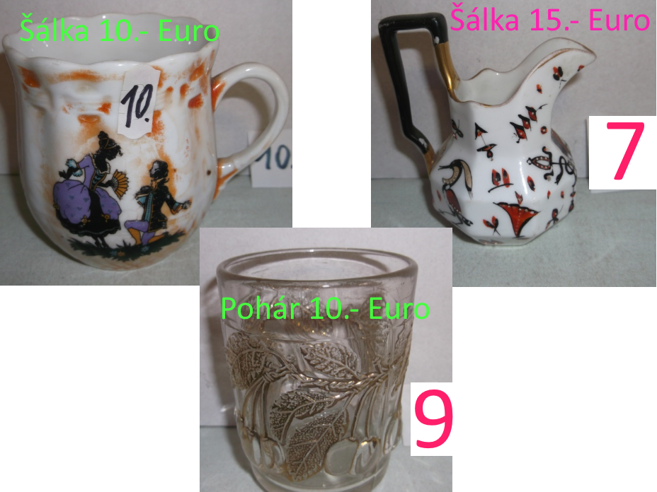 Stará ľudová keramika tanire džbány hrnčeky - 8