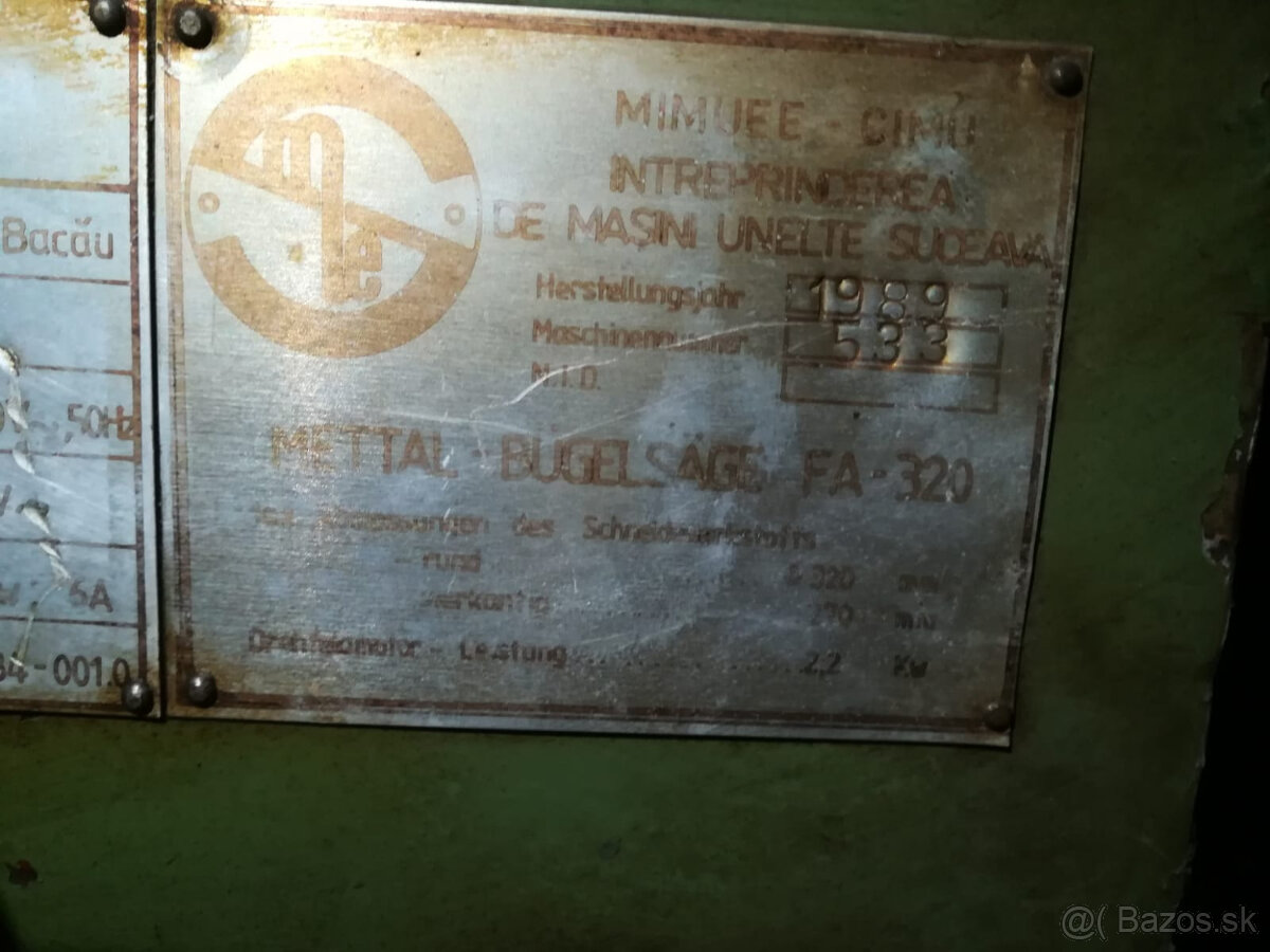 Ramova pila FA-320 - 8