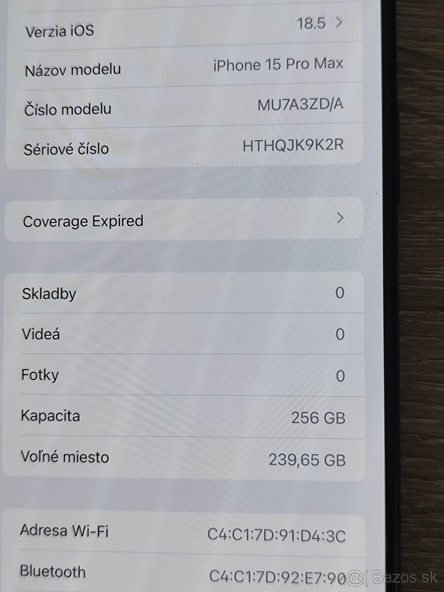 Iphone 15 Pro Max 256GB blue titanium - 8