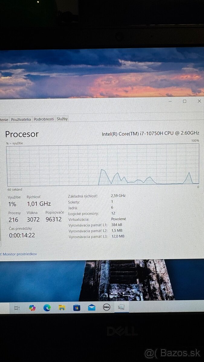 Predám notebook Dell G5 15-5500 - 8