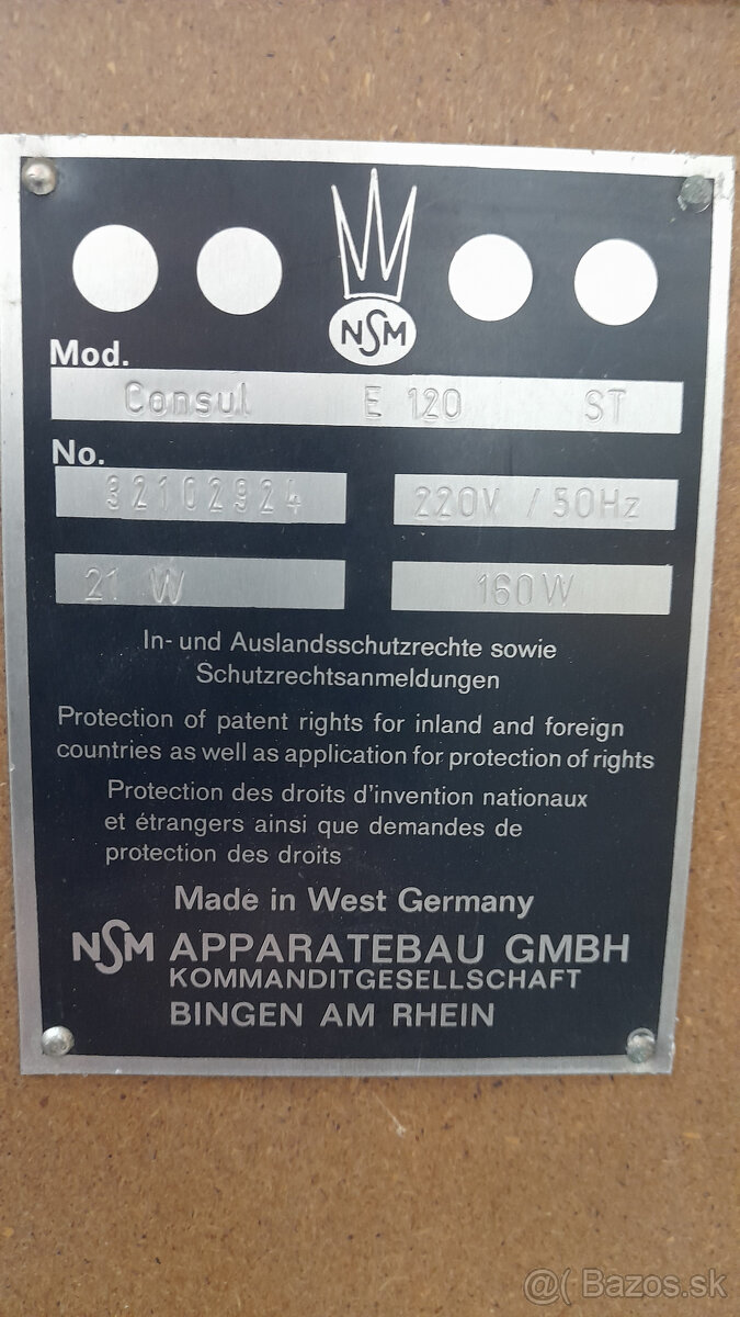 NSM Consul E120 - 8