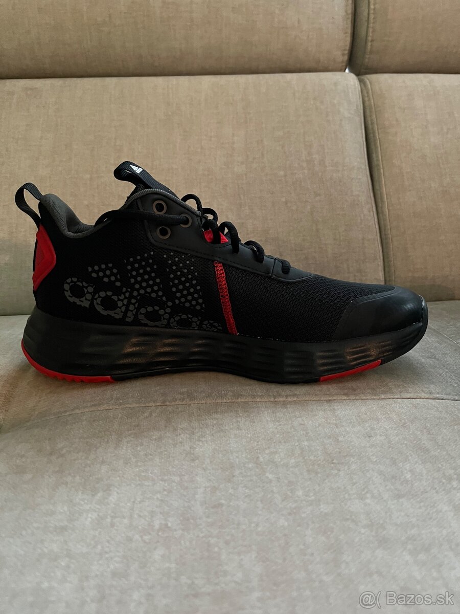 Pánske tenisky Adidas Ownthegame 2.0, čierne, veľkosť 45 - 8