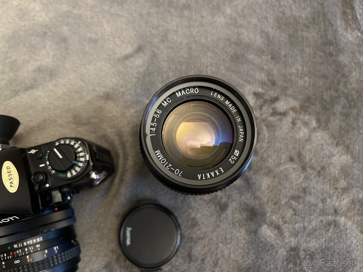 Canon A1 28mm f/2.8 a 70-210mm f4.5-5.6 - 8