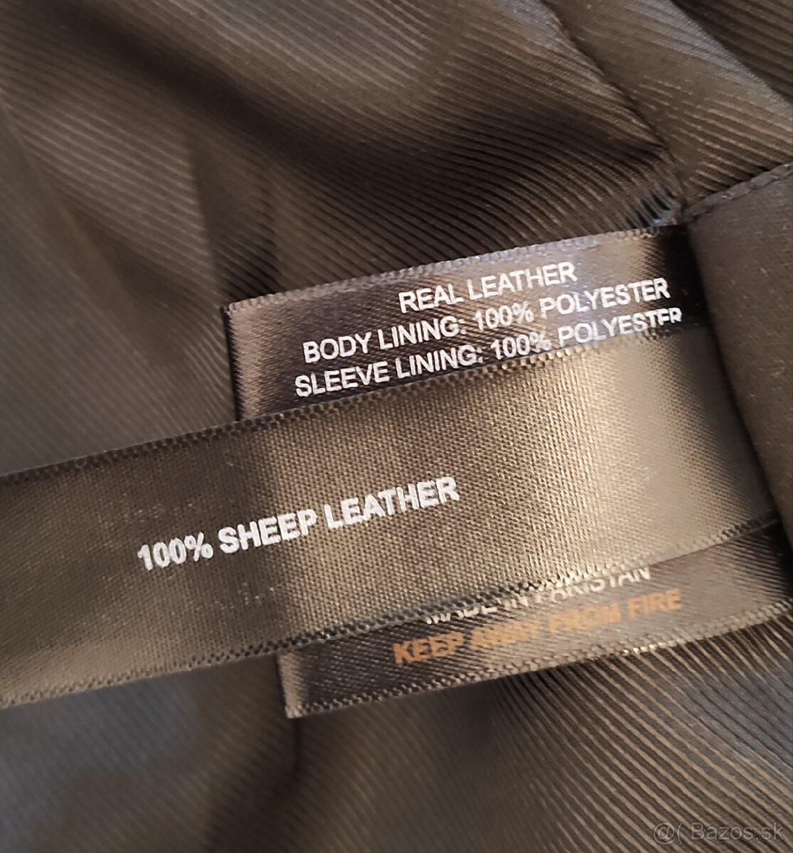 Kožená bunda Barneys originals - 8