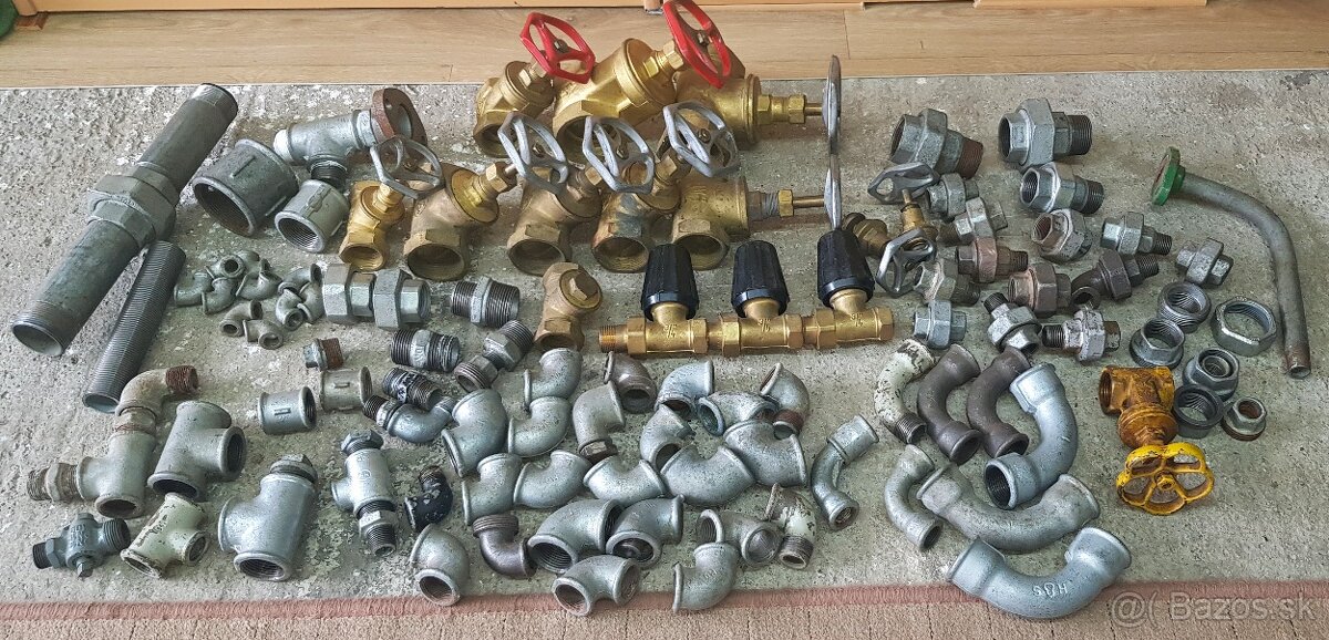 Vodoinštalatérsky materiál 1 - 8