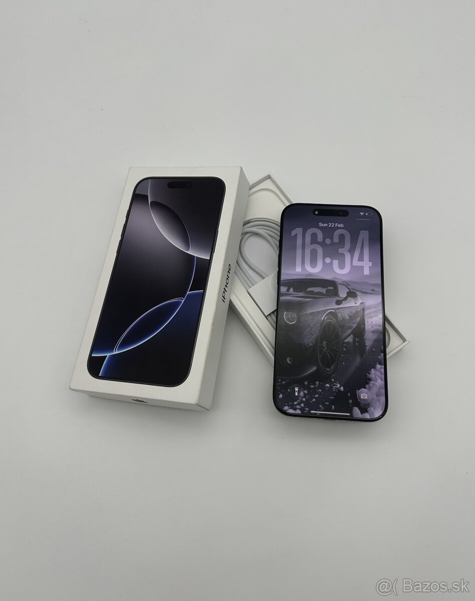 iPhone 16 Pro Max 512GB Black Titanium + ZÁRUKA - 8