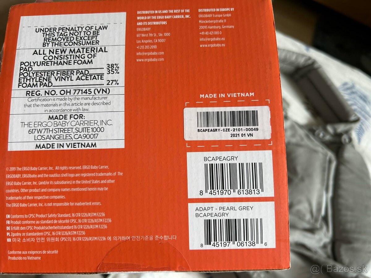 ERGOBABY Adapt - Nosič pre dieťa - 8