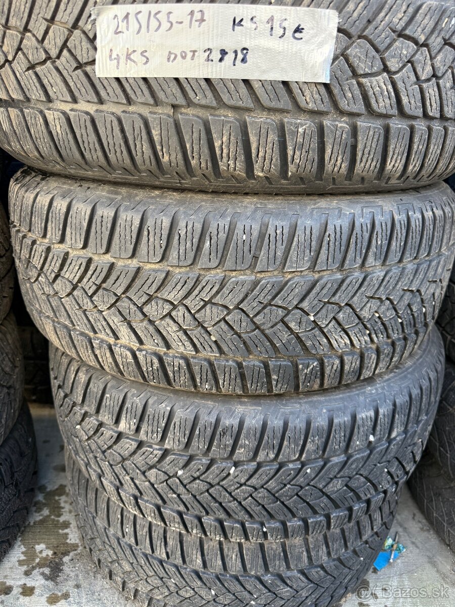 Jazdené zimné pneu 4ks - 8