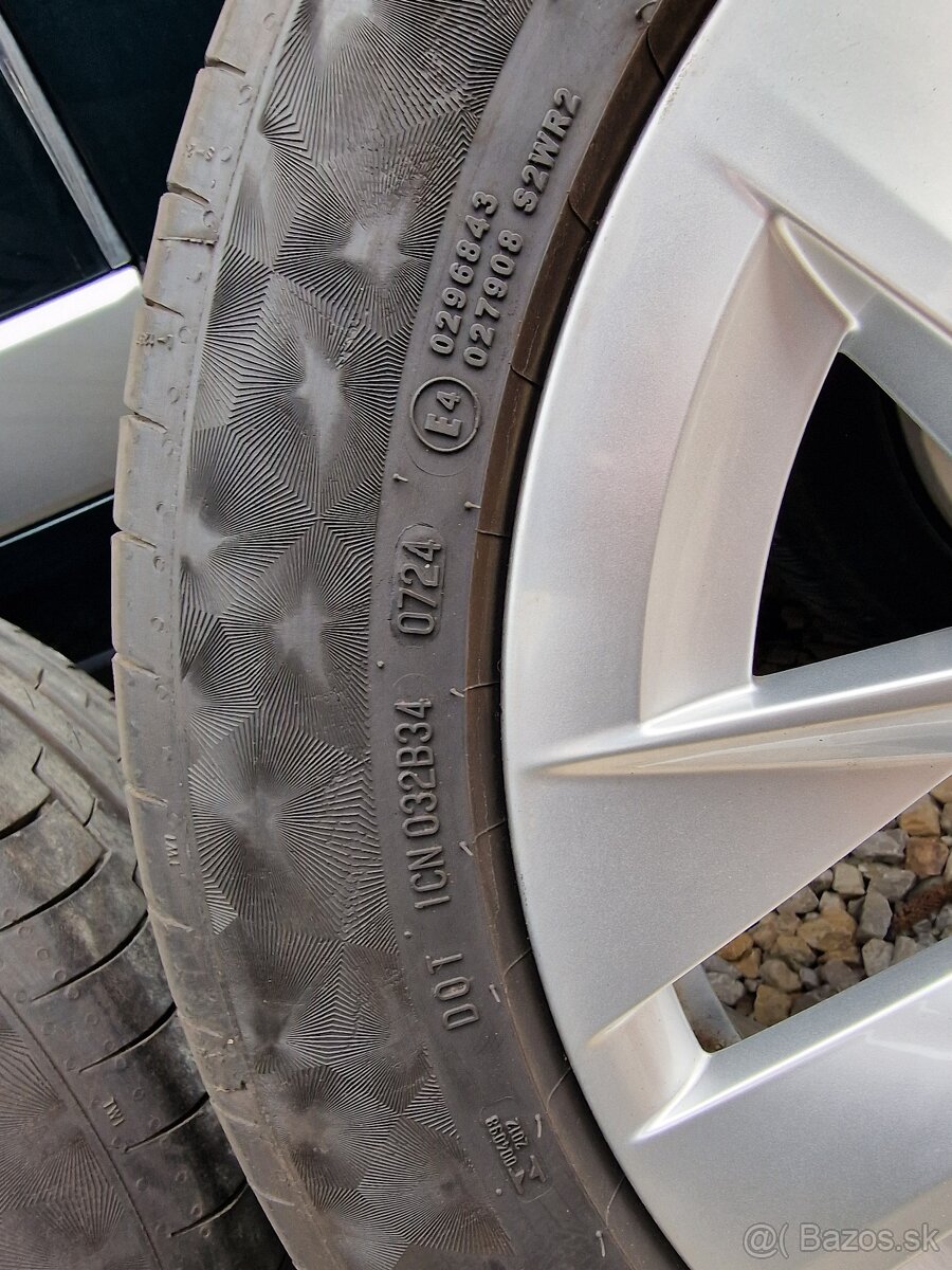 5x112 R17 orig. Škoda Octavia III-IV + 205/55 R17 Conti. - 8