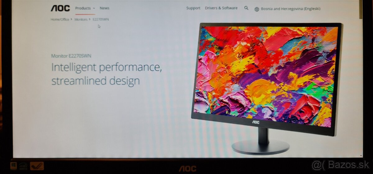 Monitory AOC e2270Swn FHD - 2ks - 8