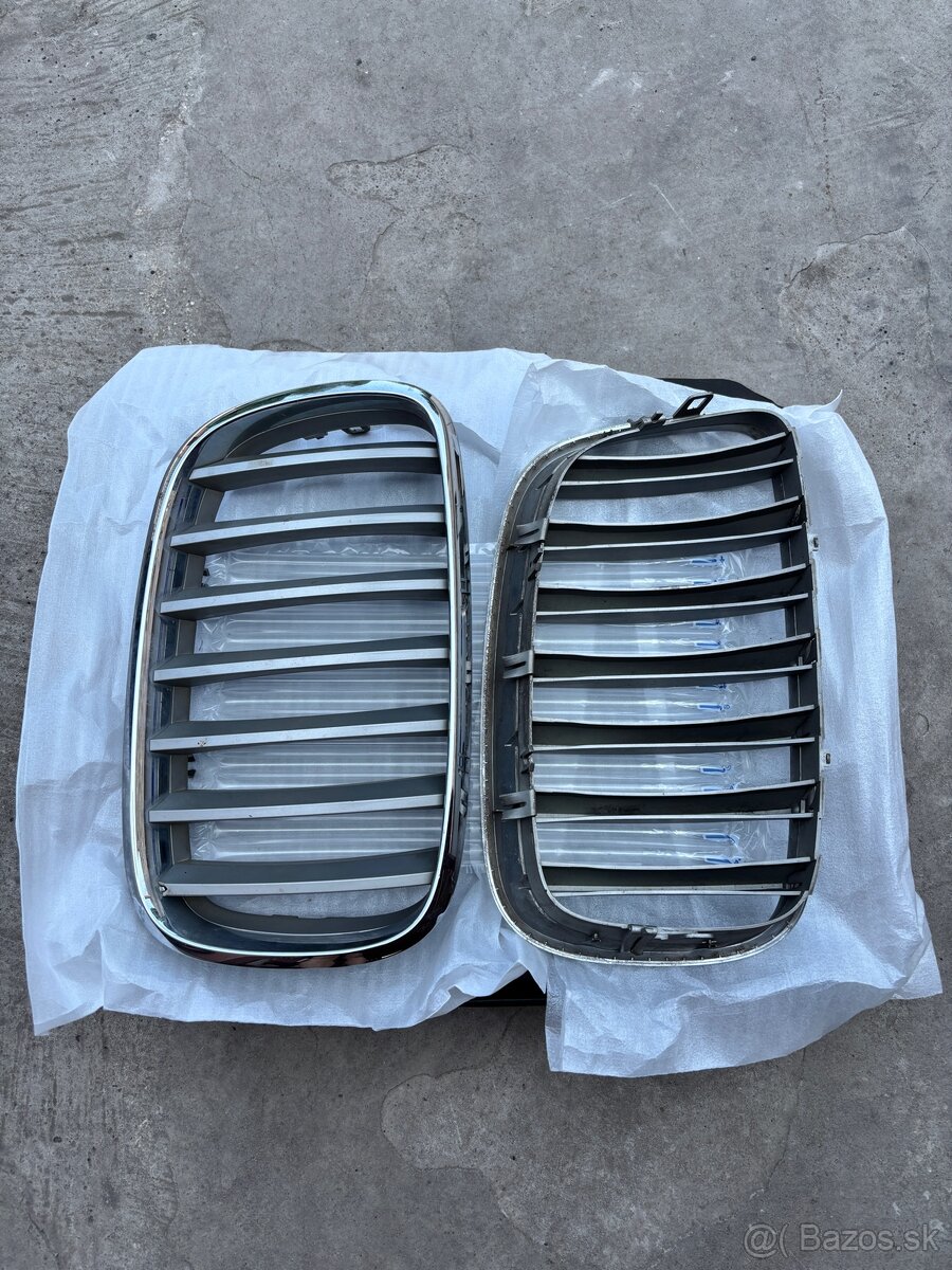 BMW ľadvinky - strieborná a čierna (X5 E70, X6 E71) - 8