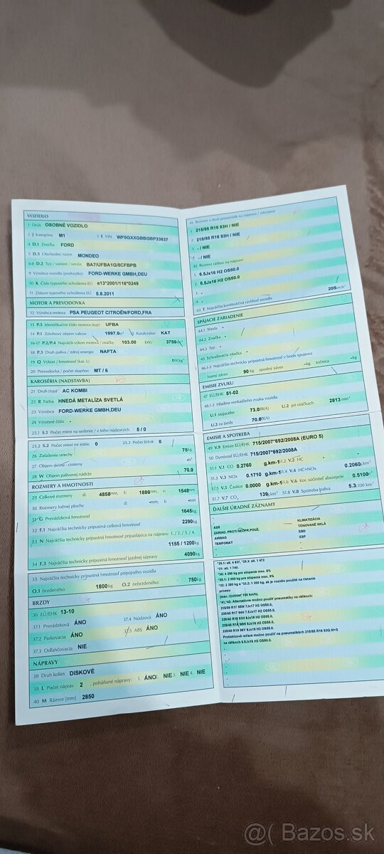 Ford Mondeo mk4 titatium 2.L TDci - 8