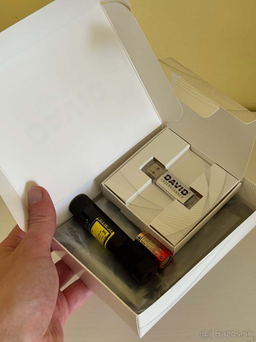 David Laser Scanner Set / 3D skenovanie - 8