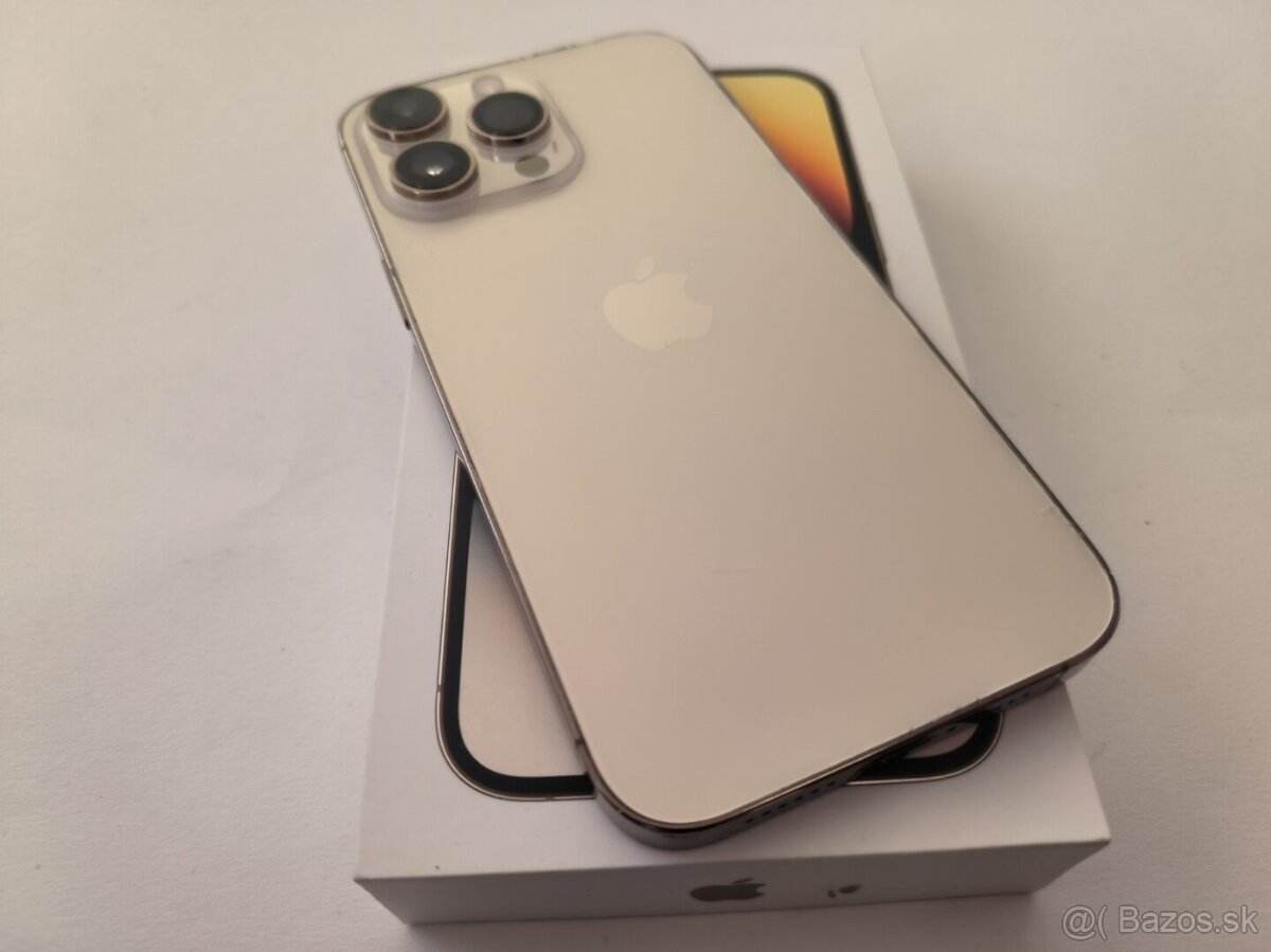 apple iphone 14 PRO MAX 128gb Gold / Batéria 88% - 8