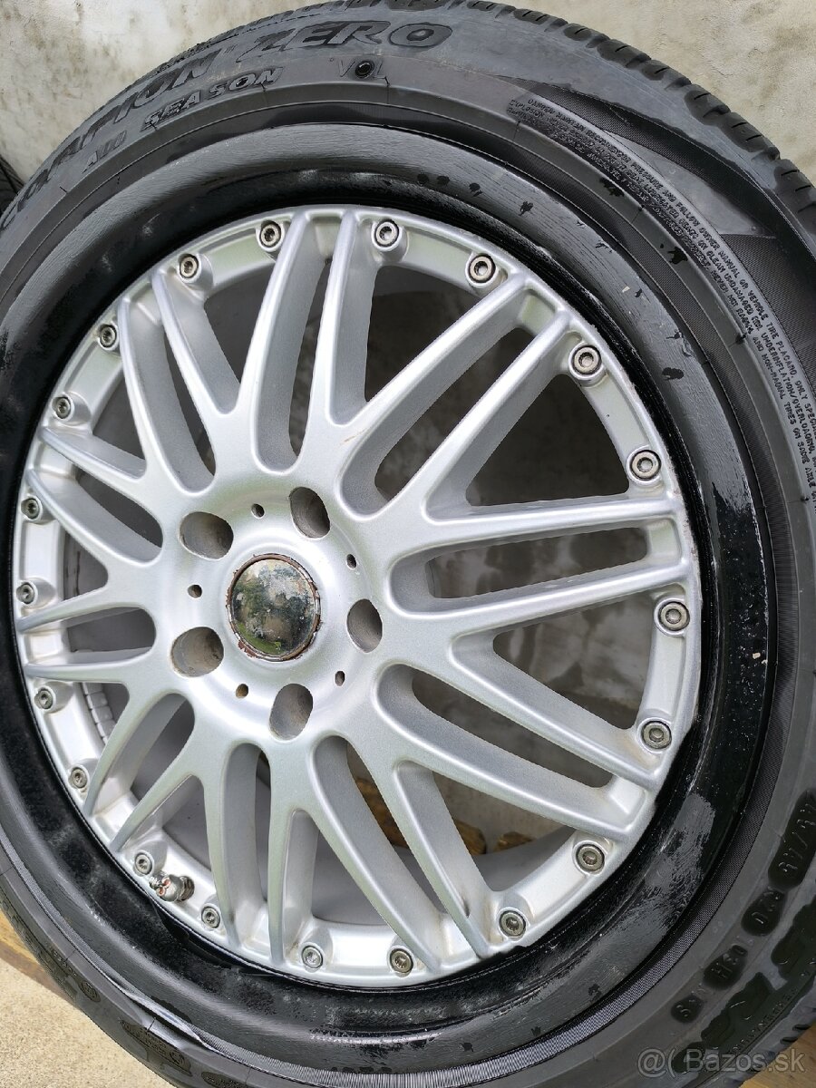 Predám komplet disky 5x127 ,ET35 Pirelly 245/45R20 - 8