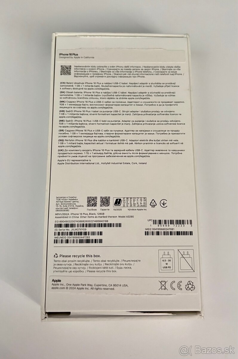 Apple iPhone 16 Plus 128 Gb - 8