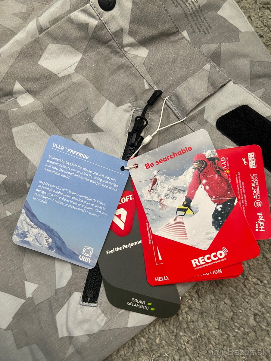 Helly Hansen lyžiarske snowboardové cargo šedé nohavice - 8