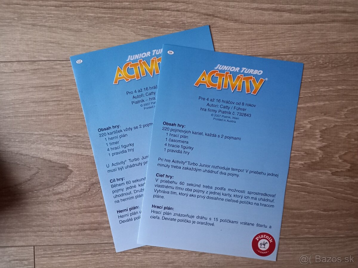 Activity junior turbo (málo hrané) - 8