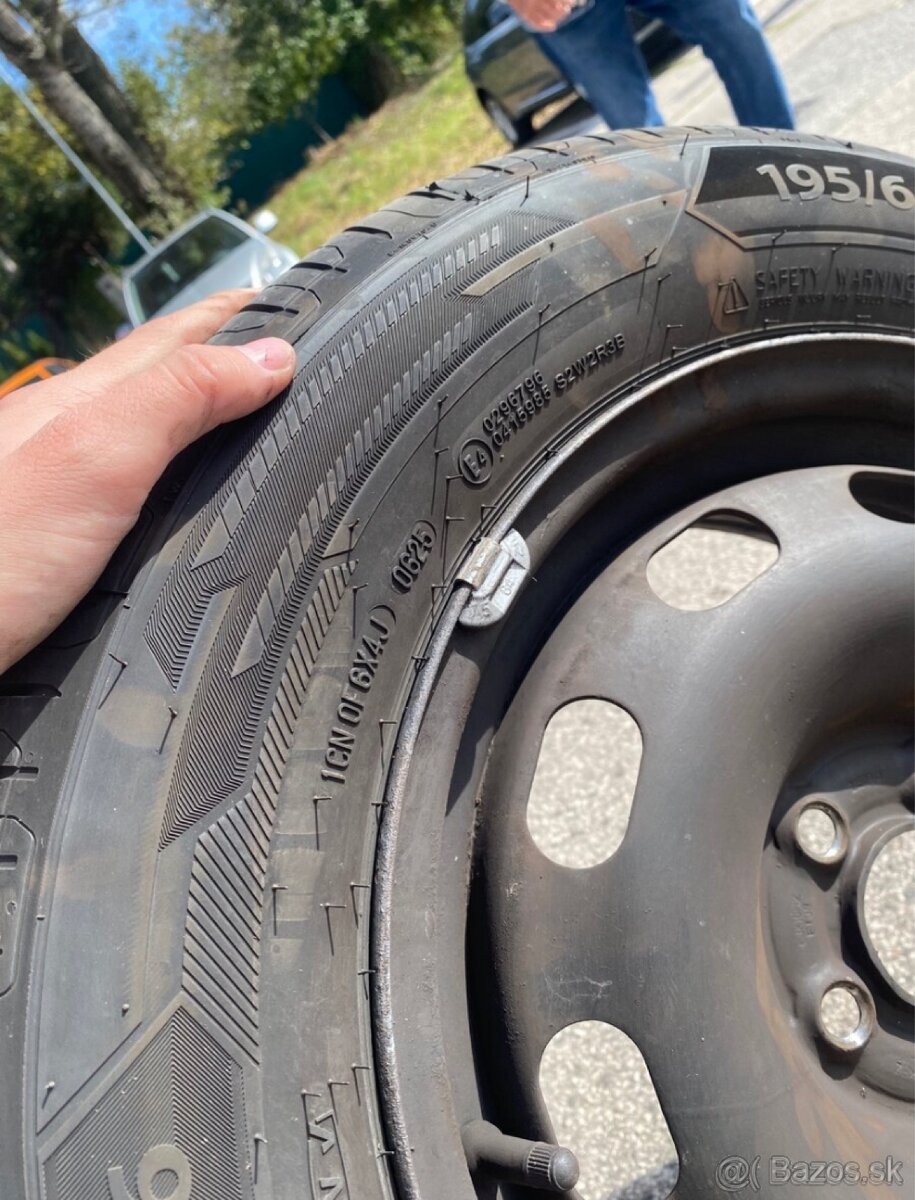 kolesá Barum BRAVURIS 6 na plechových diskoch - 8