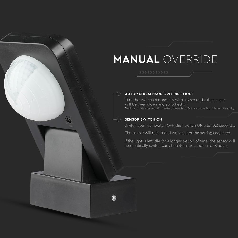 Pohybový PIR senzor V-TAC VT-8083 / SKU-15011 - 8