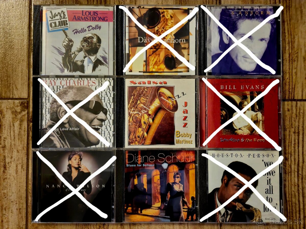 JAZZOVÉ CD - ZLACNENÉ - 8