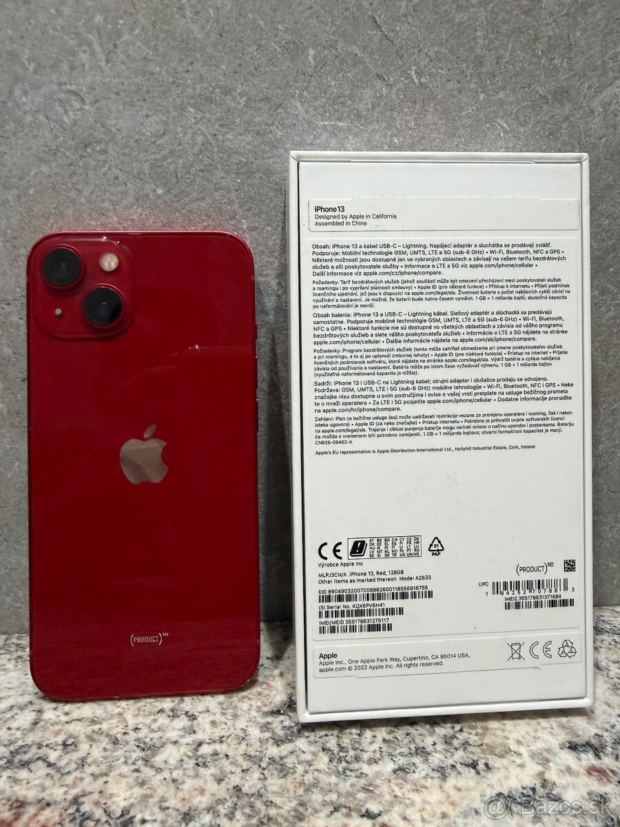 Apple iPhone 13 Red 128gb - 8
