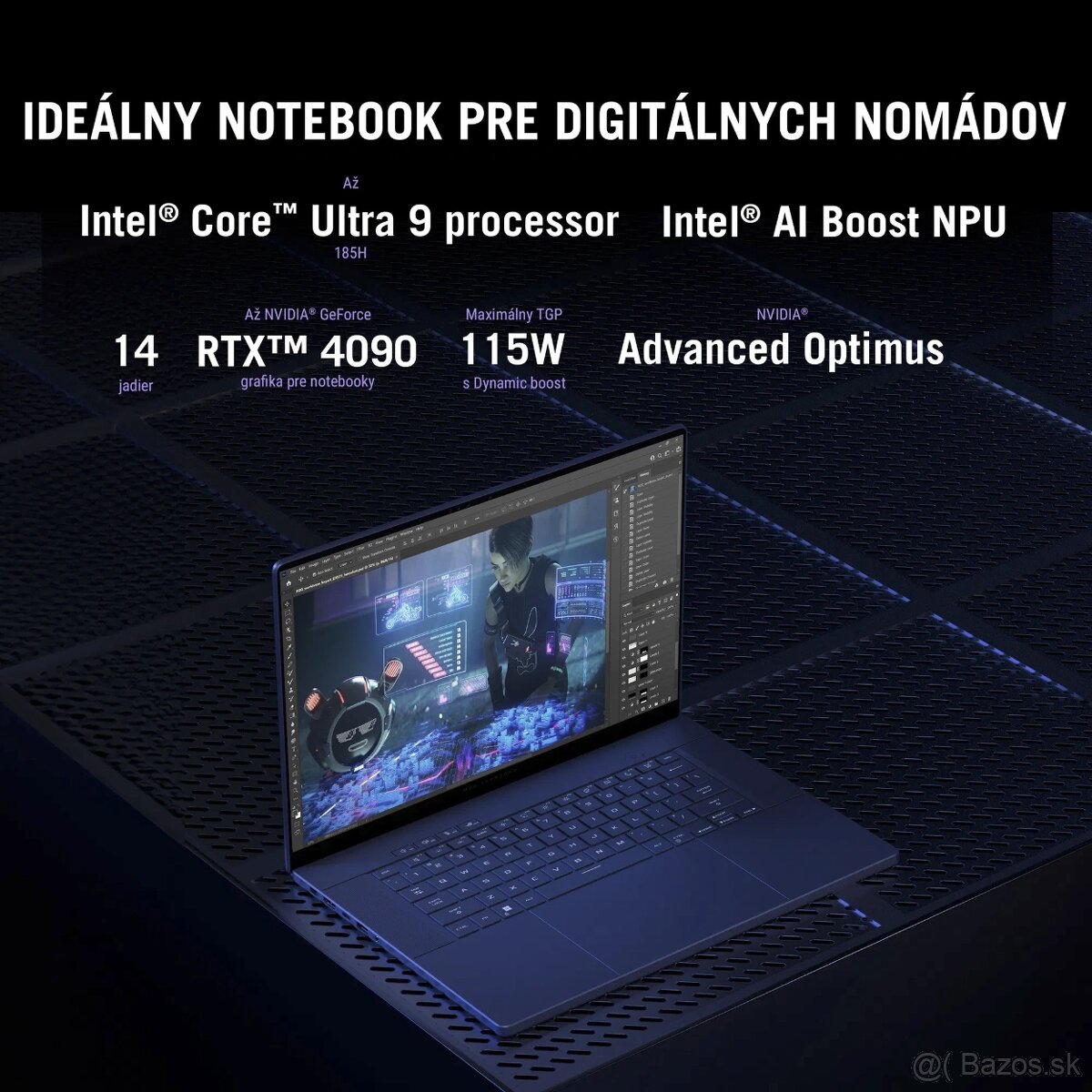 ASUS ROG Zephyrus G16 GU605MZ-NEBULA026W Eclipse Gray kovový - 8