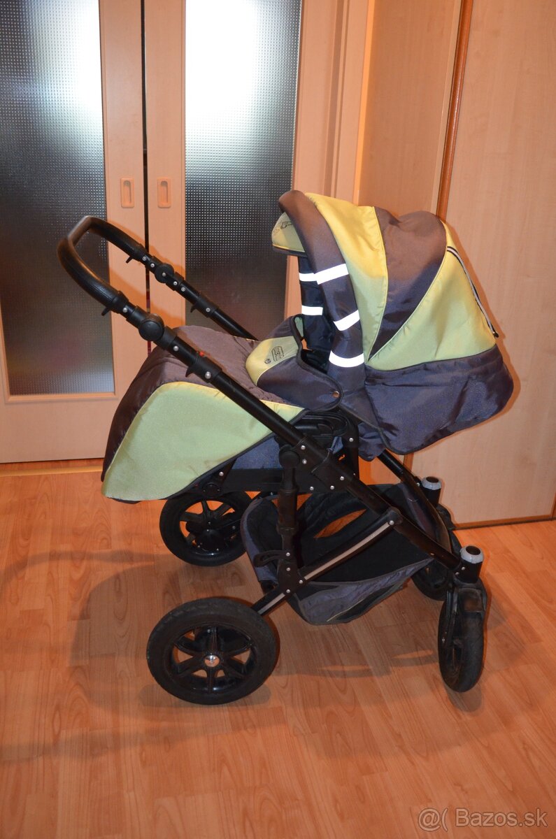 Kočík 3-trojkombinácia - nafukovacie kolesá - 8