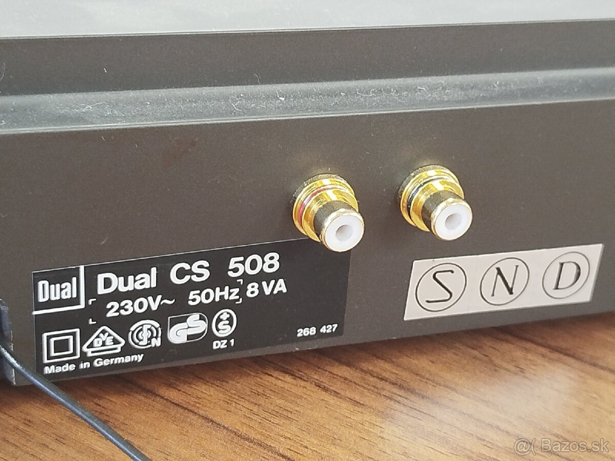 Gramofón Dual CS 508 - 8