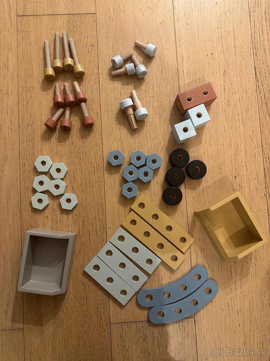 Little Dutch Ponk drevený Blue - 8