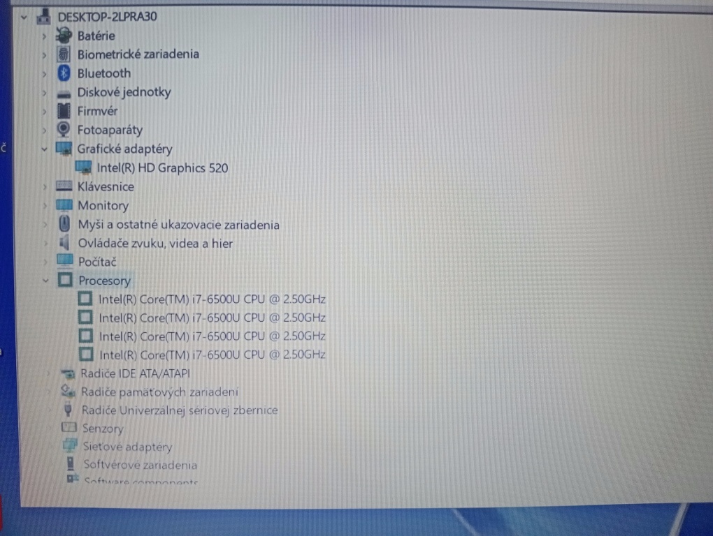 Hp elitebook 850 G3 / 16gb ram / Intel core i7 / 256gb ssd - 8