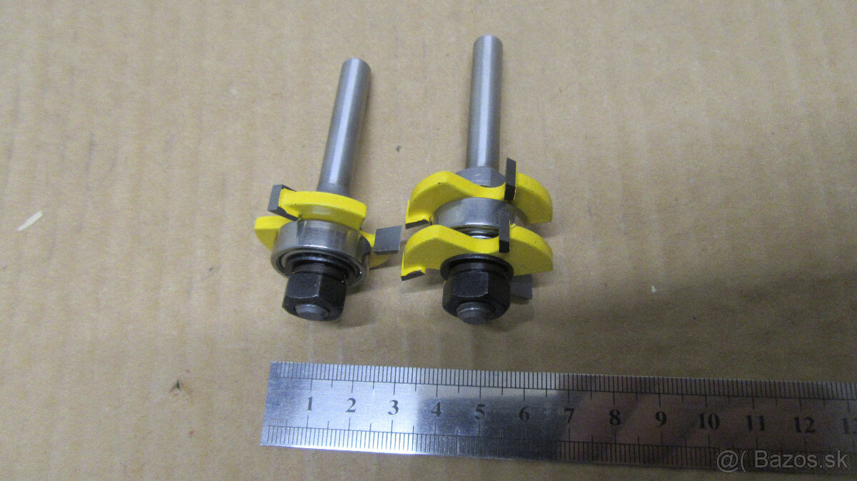 stopkové frézy na drevo ✳️✴️ Ø8mm nové - 8