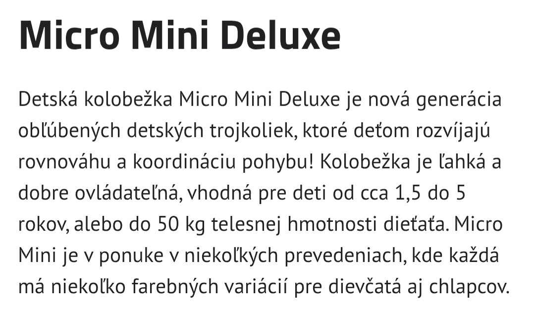 Kolobežka Micro Mini Deluxe LED - 8
