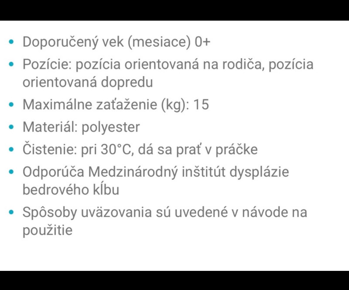 Nosič Boppy Comfy fit - 8