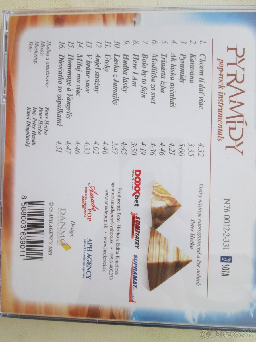 JAROMIR VEJVODA - ŠKODA LÁSKY,:Herci + PETER STAŠÁK na CD - 8