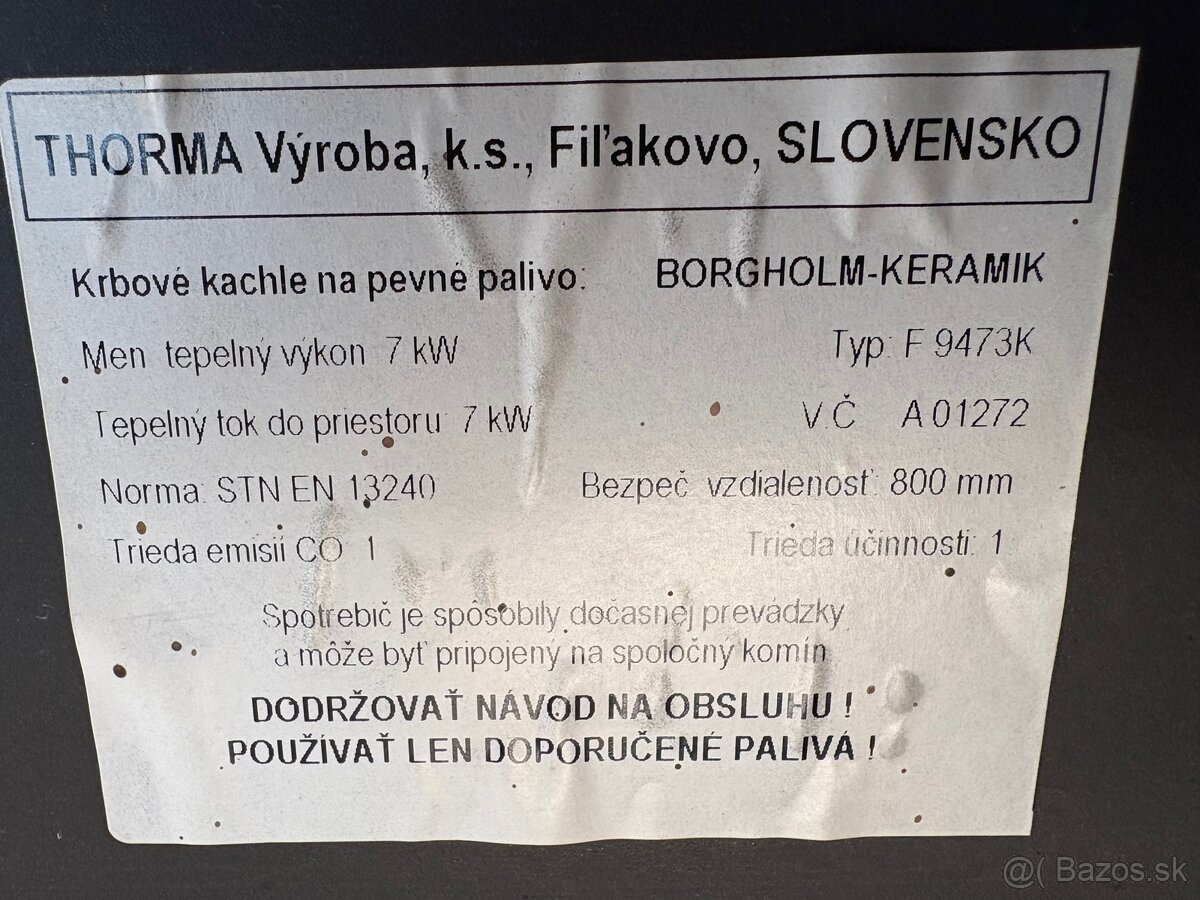 Keramické kachle “telefónovať” - 8