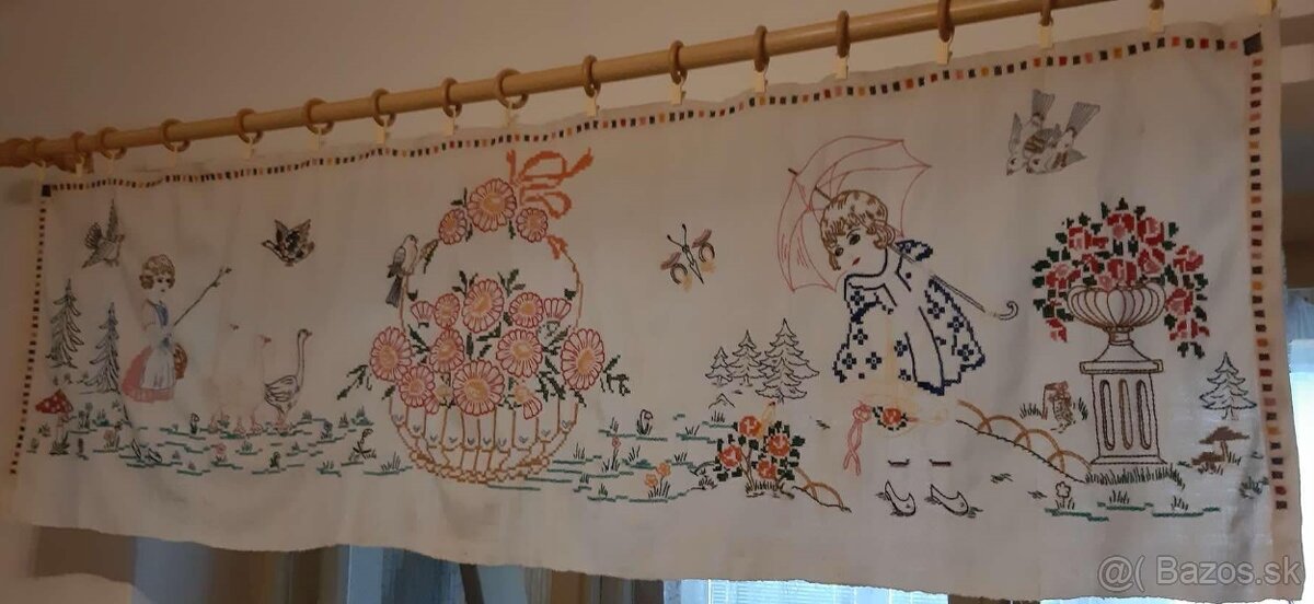 Výšivka na ľanovom plátne - 8