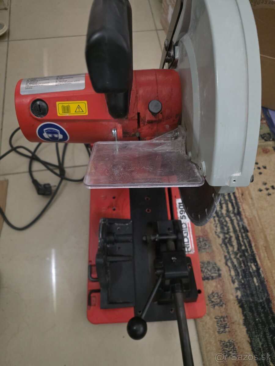 RIDGID Kotúčová píla 590L 26641 + 2 kotúče - 8