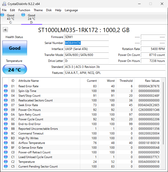 Ponukam rôzne HDD 3,5 a 2,5" - 8
