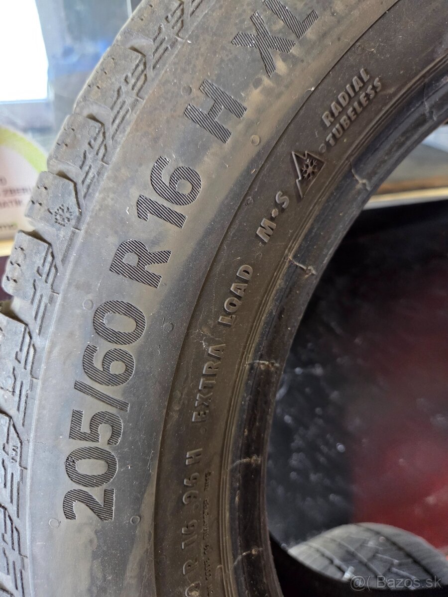 205/60 R16 Continental M+S Pneumatiky - 8