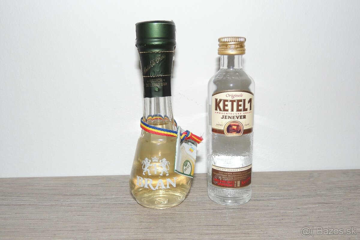Zbierka - alkoholové fľaštičky - 8