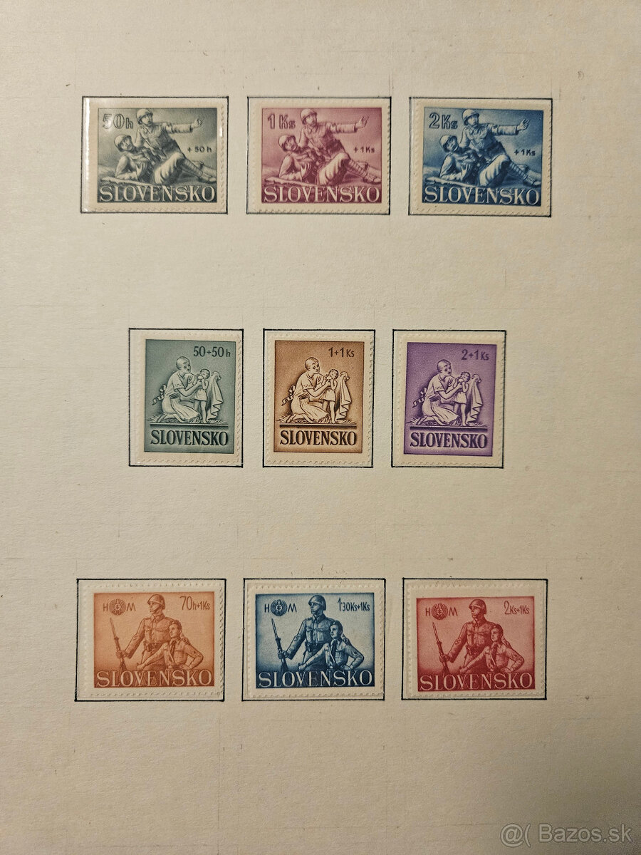 poštové známky Slovenský štát - 8