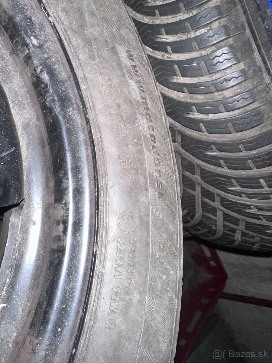 Plechové disky 5x114,3 R16 + pneu - 8