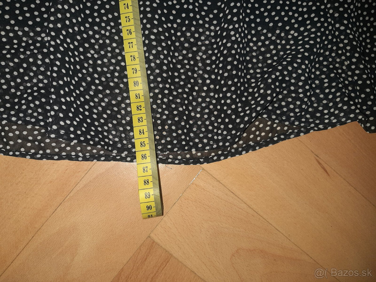 Letné čierne šaty - 8
