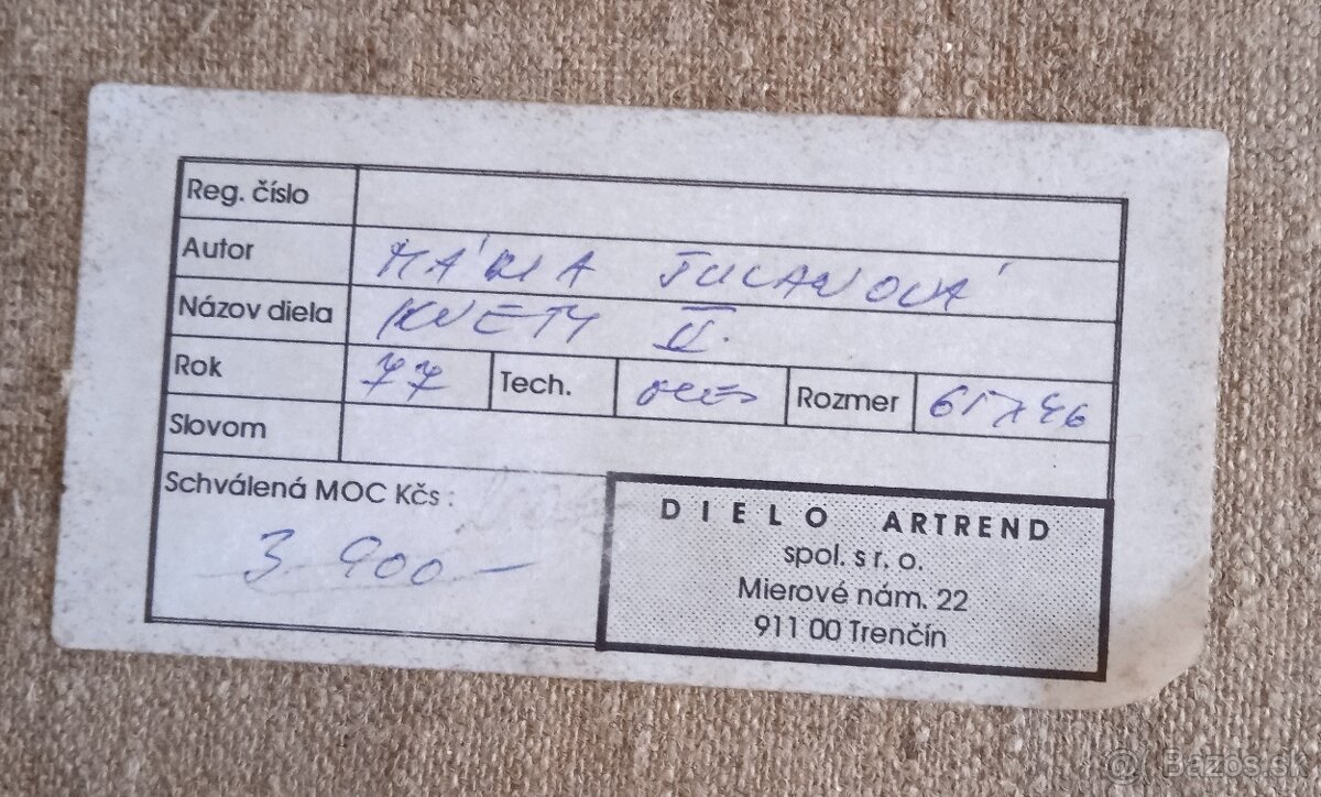 Mária Šuľanová - 2x olej - 8